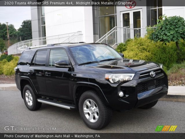 2020 Toyota 4Runner SR5 Premium 4x4 in Midnight Black Metallic