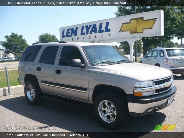 2004 Chevrolet Tahoe LS 4x4 in Silver Birch Metallic