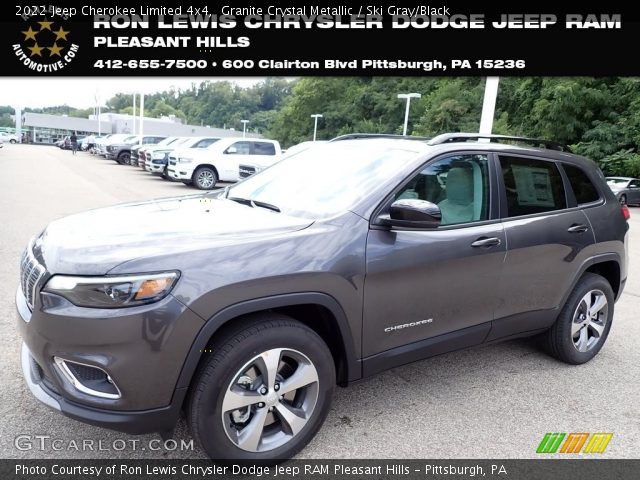2022 Jeep Cherokee Limited 4x4 in Granite Crystal Metallic