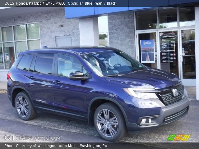 2019 Honda Passport EX-L AWD in Obsidian Blue Pearl