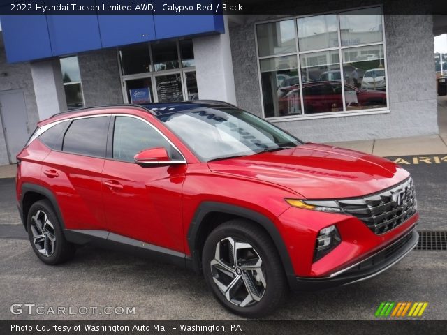 2022 Hyundai Tucson Limited AWD in Calypso Red