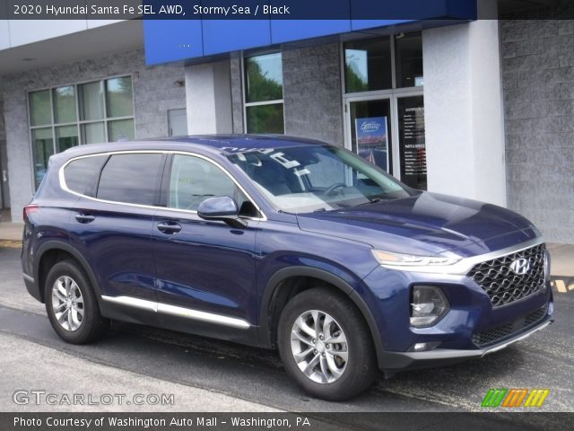 2020 Hyundai Santa Fe SEL AWD in Stormy Sea