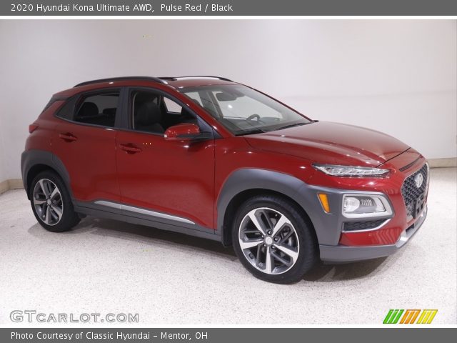 2020 Hyundai Kona Ultimate AWD in Pulse Red