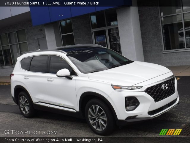 2020 Hyundai Santa Fe SEL AWD in Quartz White
