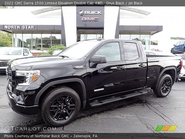 2022 GMC Sierra 1500 Limited Elevation Double Cab 4WD in Onyx Black