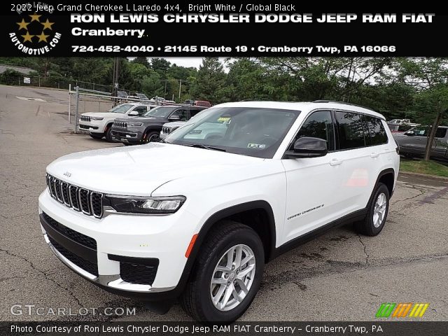 2022 Jeep Grand Cherokee L Laredo 4x4 in Bright White