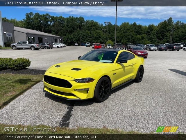 2021 Ford Mustang GT Fastback in Grabber Yellow