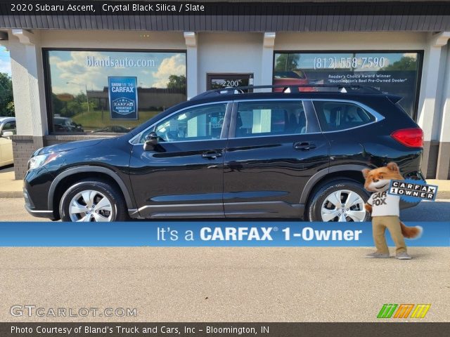 2020 Subaru Ascent  in Crystal Black Silica