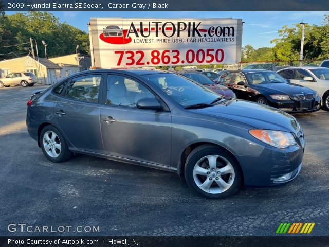 2009 Hyundai Elantra SE Sedan in Carbon Gray