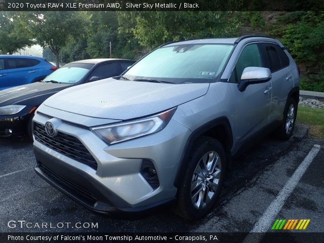 2020 Toyota RAV4 XLE Premium AWD in Silver Sky Metallic