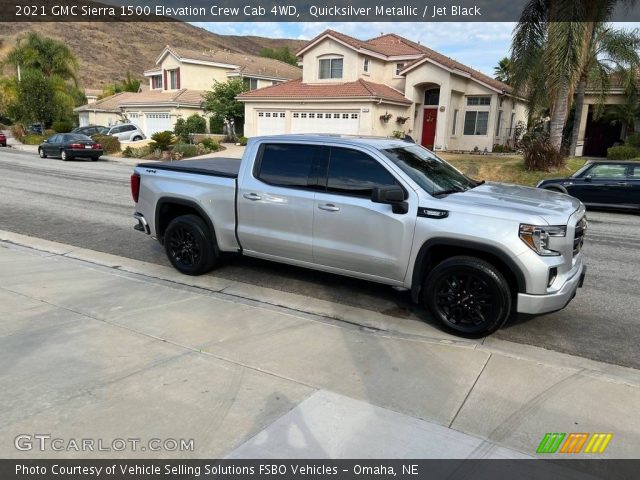 2021 GMC Sierra 1500 Elevation Crew Cab 4WD in Quicksilver Metallic