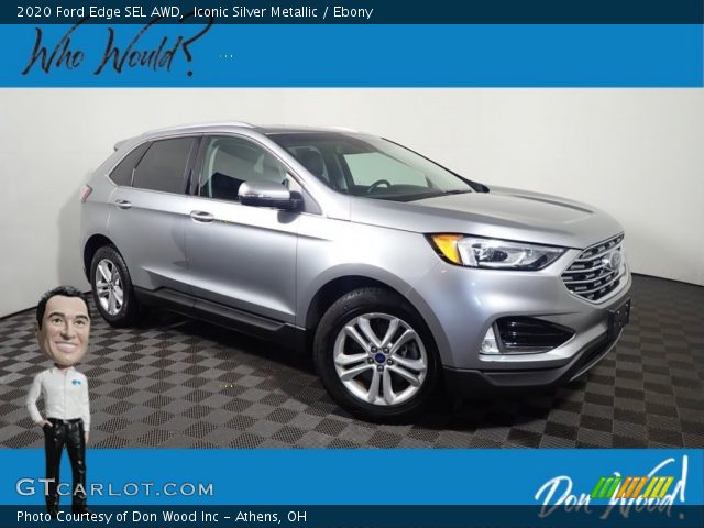 2020 Ford Edge SEL AWD in Iconic Silver Metallic