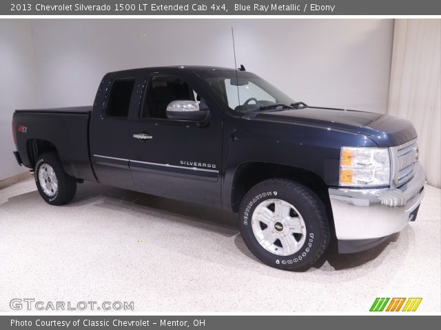 2013 Chevrolet Silverado 1500 LT Extended Cab 4x4 in Blue Ray Metallic