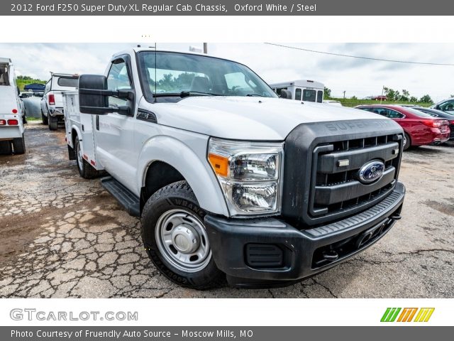 2012 Ford F250 Super Duty XL Regular Cab Chassis in Oxford White