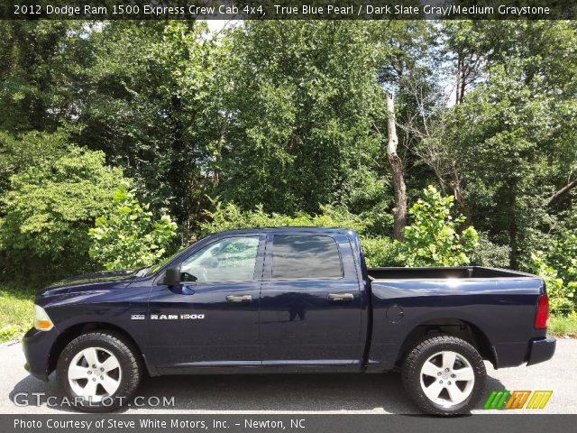 2012 Dodge Ram 1500 Express Crew Cab 4x4 in True Blue Pearl
