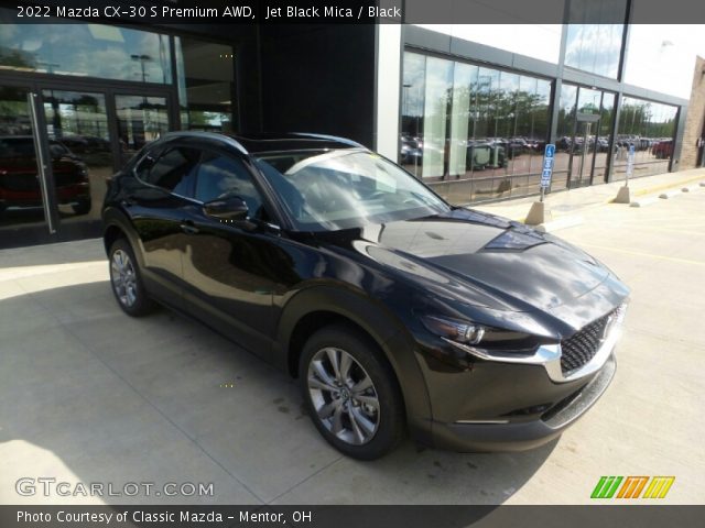 2022 Mazda CX-30 S Premium AWD in Jet Black Mica