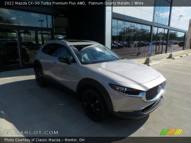 2022 Mazda CX-30 Turbo Premium Plus AWD in Platinum Quartz Metallic
