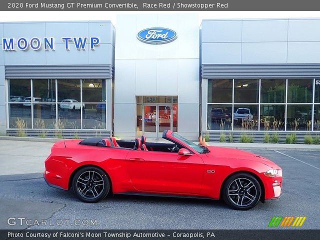 2020 Ford Mustang GT Premium Convertible in Race Red