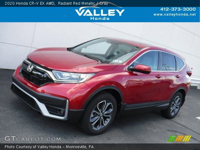 2020 Honda CR-V EX AWD in Radiant Red Metallic