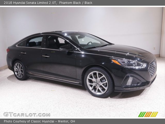 2018 Hyundai Sonata Limited 2.0T in Phantom Black