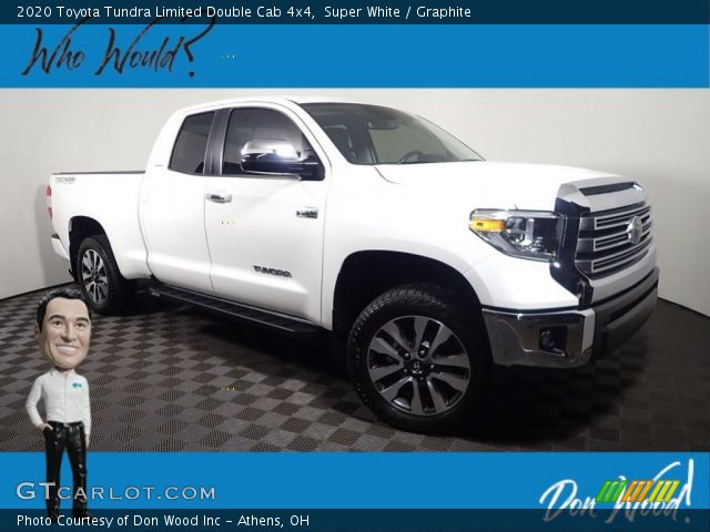 2020 Toyota Tundra Limited Double Cab 4x4 in Super White
