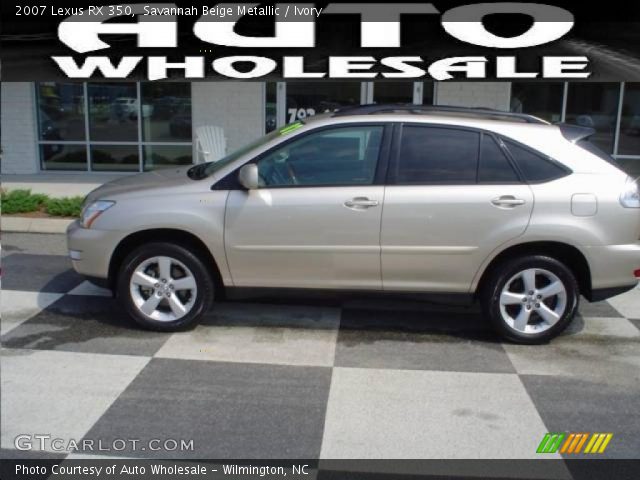 2007 Lexus RX 350 in Savannah Beige Metallic
