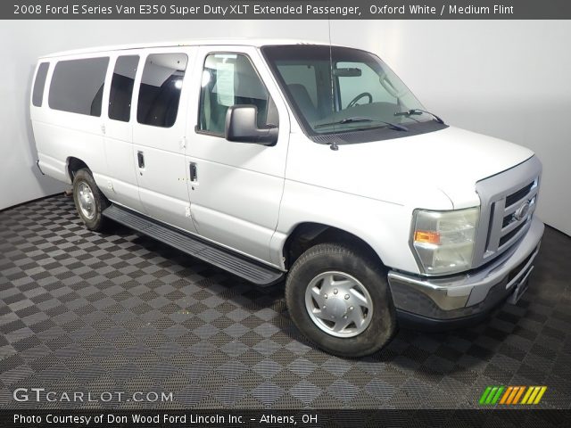 2008 Ford E Series Van E350 Super Duty XLT Extended Passenger in Oxford White