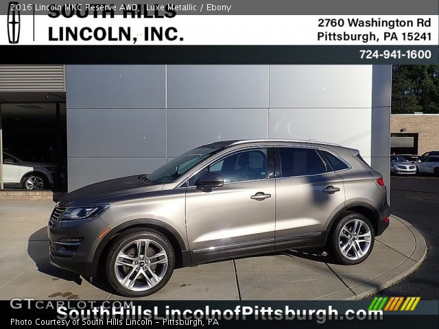 2016 Lincoln MKC Reserve AWD in Luxe Metallic