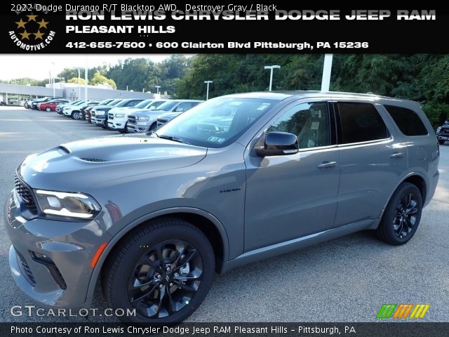 2022 Dodge Durango R/T Blacktop AWD in Destroyer Gray