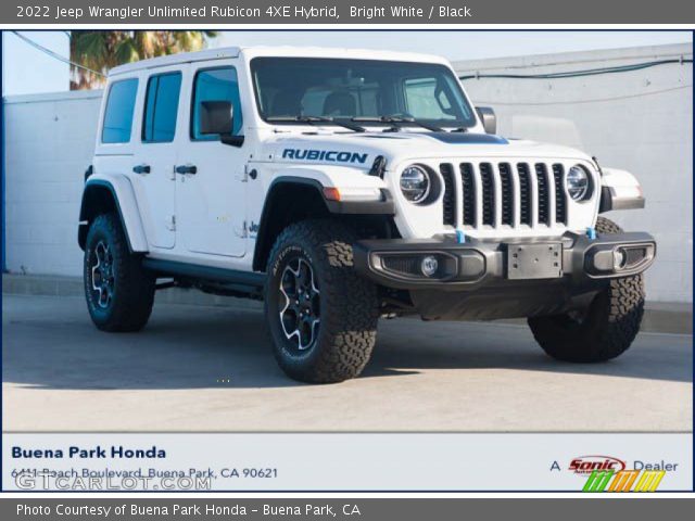 2022 Jeep Wrangler Unlimited Rubicon 4XE Hybrid in Bright White