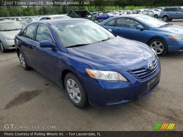 2007 Toyota Camry CE in Blue Ribbon Metallic