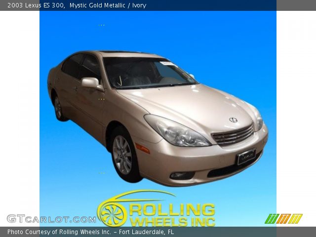2003 Lexus ES 300 in Mystic Gold Metallic
