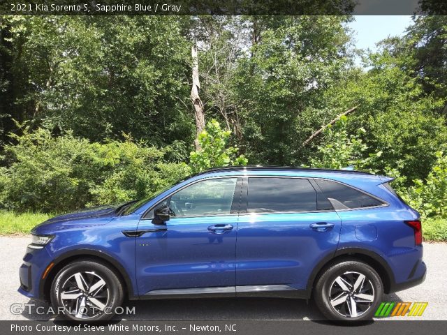 2021 Kia Sorento S in Sapphire Blue