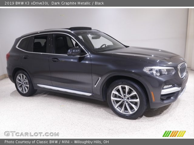 2019 BMW X3 xDrive30i in Dark Graphite Metallic