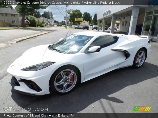 2020 Chevrolet Corvette Stingray Coupe in Arctic White