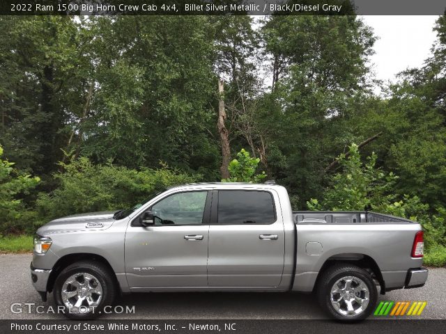 2022 Ram 1500 Big Horn Crew Cab 4x4 in Billet Silver Metallic