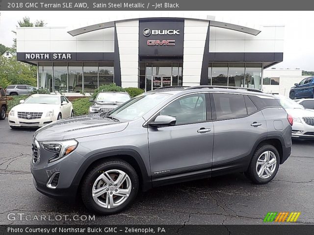 2018 GMC Terrain SLE AWD in Satin Steel Metallic