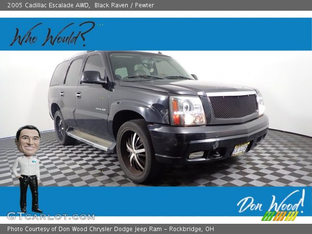 2005 Cadillac Escalade AWD in Black Raven