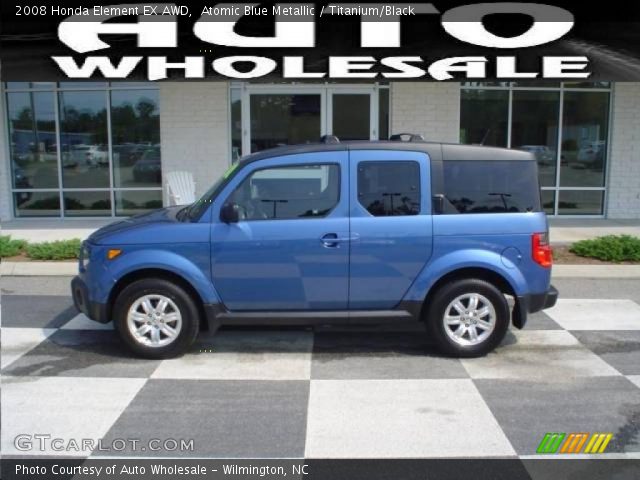 2008 Honda Element EX AWD in Atomic Blue Metallic