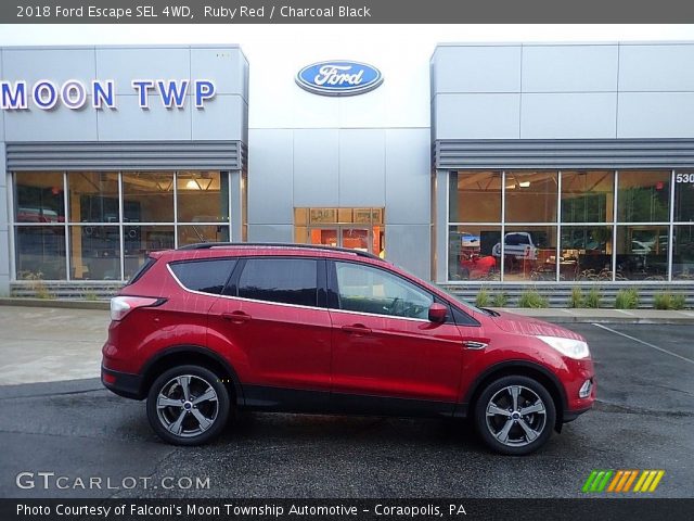 2018 Ford Escape SEL 4WD in Ruby Red