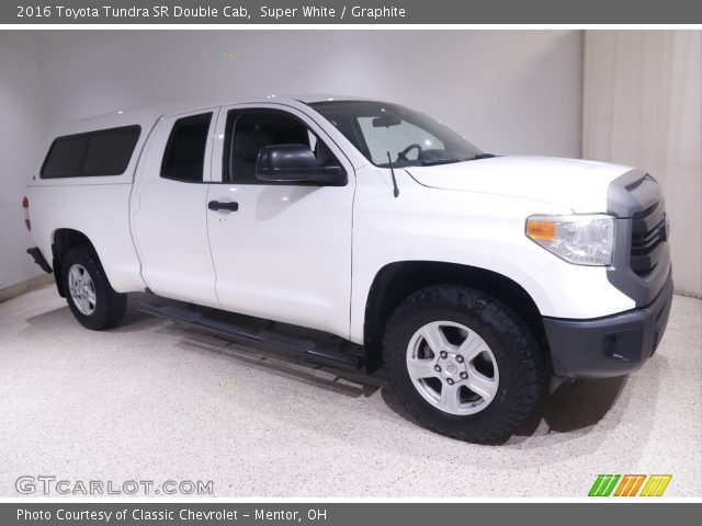 2016 Toyota Tundra SR Double Cab in Super White