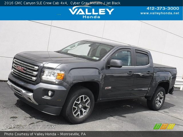 2016 GMC Canyon SLE Crew Cab 4x4 in Cyber Gray Metallic