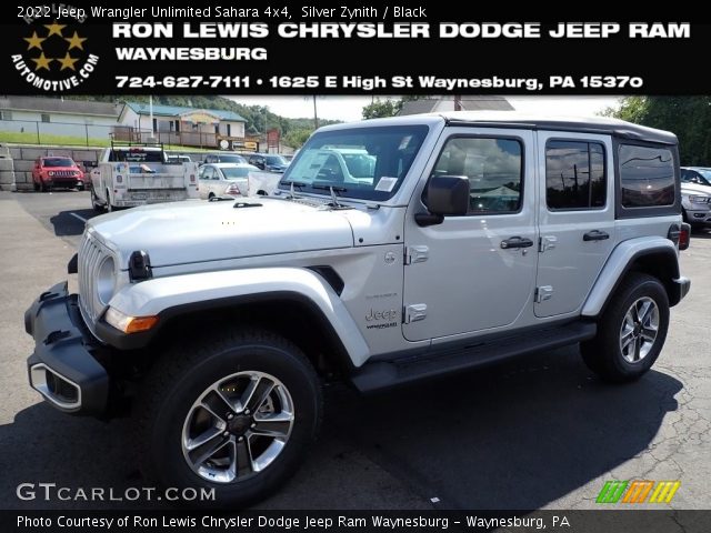 2022 Jeep Wrangler Unlimited Sahara 4x4 in Silver Zynith