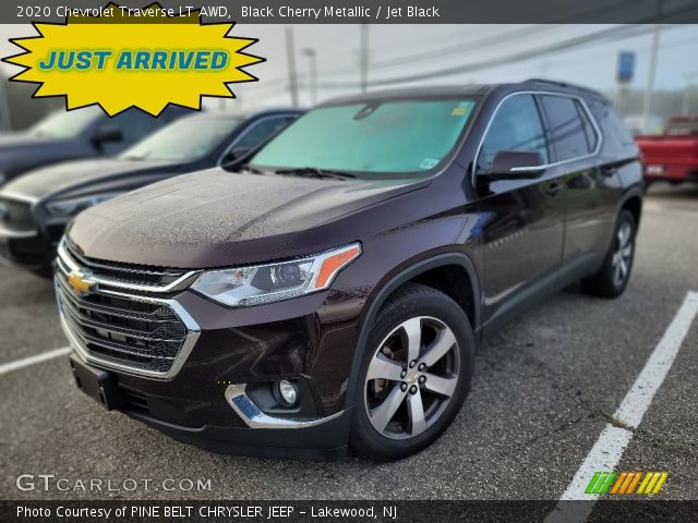 2020 Chevrolet Traverse LT AWD in Black Cherry Metallic