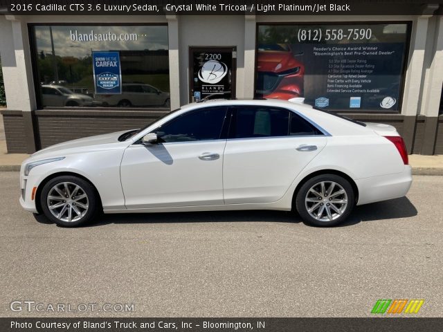 2016 Cadillac CTS 3.6 Luxury Sedan in Crystal White Tricoat