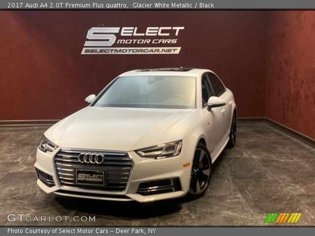 2017 Audi A4 2.0T Premium Plus quattro in Glacier White Metallic