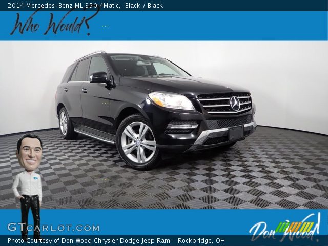 2014 Mercedes-Benz ML 350 4Matic in Black