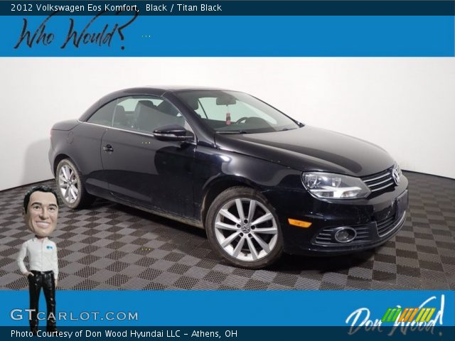 2012 Volkswagen Eos Komfort in Black