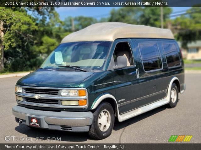 2001 Chevrolet Express 1500 Passenger Conversion Van in Forest Green Metallic