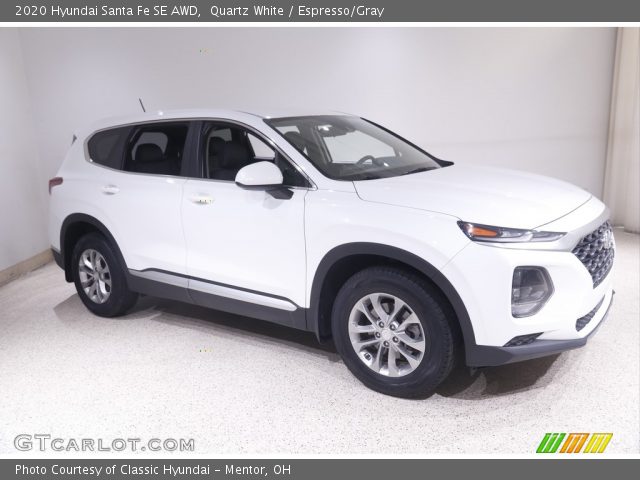 2020 Hyundai Santa Fe SE AWD in Quartz White